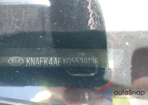 2016 Kia Forte Lx из США, поврежденный, VIN KNAFK4A6XG5539136